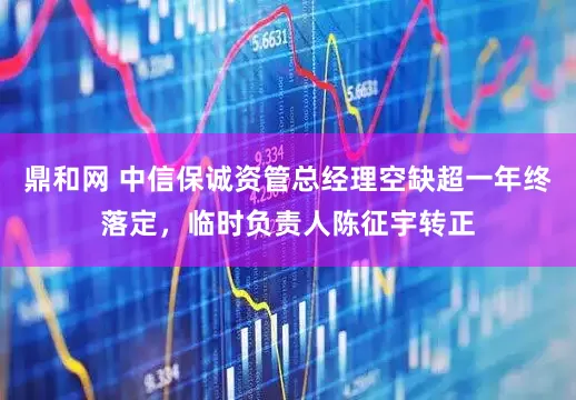 鼎和网 中信保诚资管总经理空缺超一年终落定，临时负责人陈征宇转正