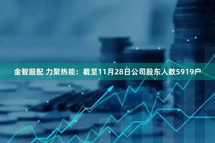 金智股配 力聚热能：截至11月28日公司股东人数5919户